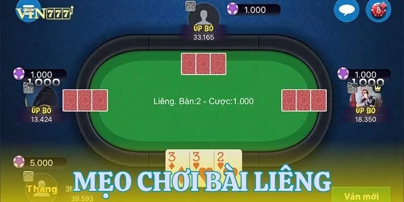 Các chiến thuật chơi bài liêng