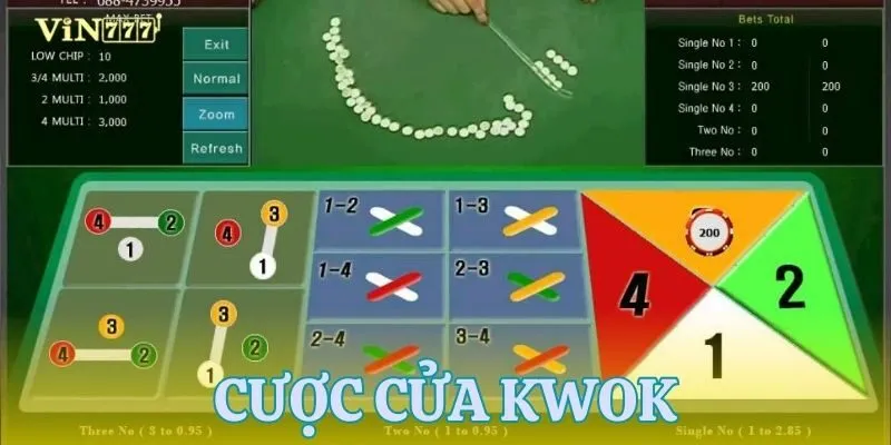 Cách chơi Fantan cửa Kwok - Rủi ro cao nhưng tốc độ cực nhanh