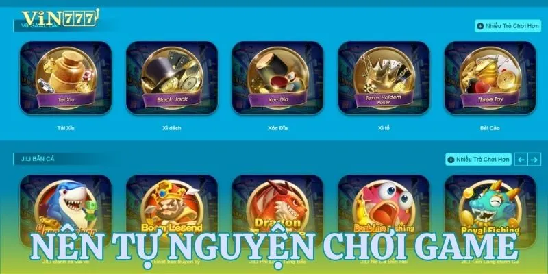 Chơi với tinh thần tự nguyện
