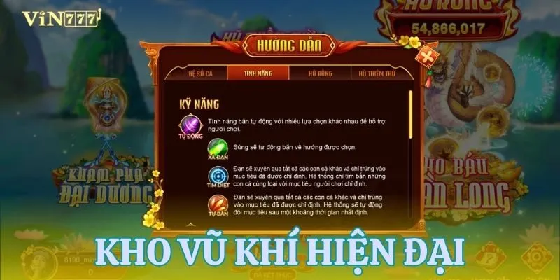Giới thiệu kho vũ khí hiện đại