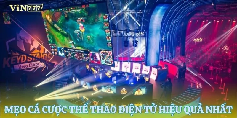 Hướng dẫn mẹo cá cược thể thao điện tử chuẩn chỉnh