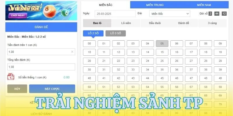 Trải nghiệm những ưu điểm của sảnh TP