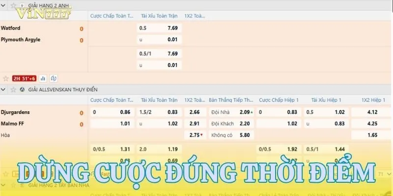 Chiến thuật dừng đúng lúc